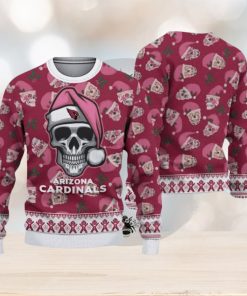 Arizona Cardinals Christmas Skull Hot Trending Ugly Sweater For Real Fans