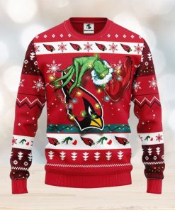 Arizona Cardinals Grinch Xmas Ugly Christmas Sweater Best Christmas Gift Ideas