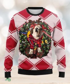 Arizona Cardinals Pub Dog Christmas Ugly Sweater 3D Christmas Xmas Sweater