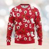 Stanford Cardinal NCAA Grinch Hug Logo Ugly Christmas Sweater Special Christmas Gift For Fans