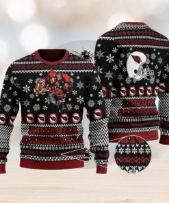 Arizona Cardinals NFL Star Wars Baby Yoda Knitted Christmas Sweater AOP  Holiday