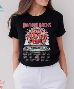 Arizona Diamondbacks All Team Players Stadium Signatures Shirt