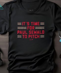 Arizona Diamondbacks It's Time for Paul Sewald to Pitch Shirt - Limotees