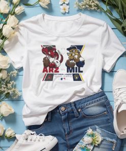 Arizona Diamondbacks Vs Milwaukee Brewers Mascot National League Wild Card T Shirt, hoodie, sweater, long sleeve and tank top Arizona Diamondbacks Vs Milwaukee Brewers Mascot National League Wild Card T Shirt