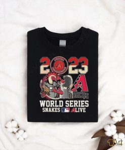 Arizona Diamondbacks World Series 2023 Snake Alive Shirt