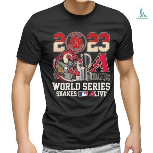 Arizona Diamondbacks World Series 2023 Snake Alive Shirt