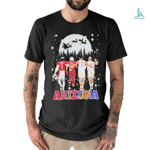 Arizona Sport Team Merry Christmas Signatures 2023 Shirt