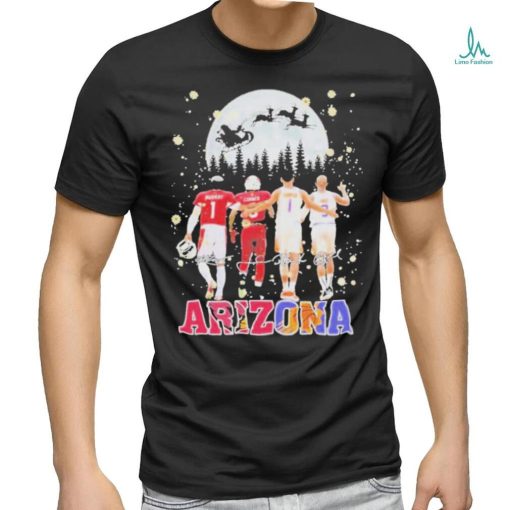 Arizona Sport Team Merry Christmas Signatures 2023 Shirt