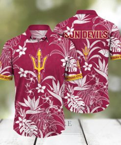 Arizona State Sun Devils NCAA Hawaiian Shirt Bikinistime The Green Pitch Sport Shirts