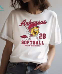 Arkansas NCAA Softball Rylin Hedgecock Fashion Shersey T Shirt