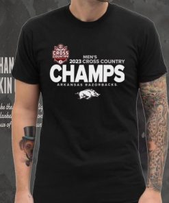 Arkansas Razorbacks 2023 SEC Men’s Cross Country Champions Locker Room T Shirt
