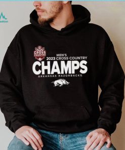 Arkansas Razorbacks 2023 SEC Men’s Cross Country Champions Locker Room T Shirt