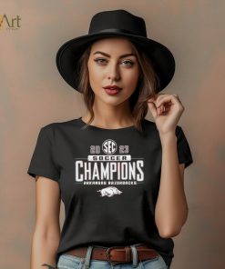 Arkansas Razorbacks 2023 SEC Women’s Soccer Regular Season Champions shirt