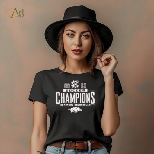 Arkansas Razorbacks 2023 SEC Women’s Soccer Regular Season Champions shirt