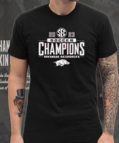 Arkansas Razorbacks 2023 SEC Women’s Soccer Regular Season Champions shirt