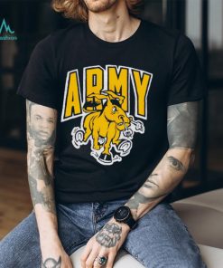 Army West Point Academy Black Knights Charging Mule logo shirt