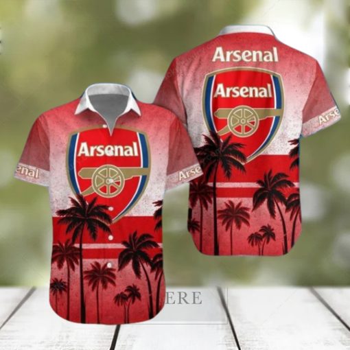 Arsenal F.C Hawaiian Shirt And Beach Shorts