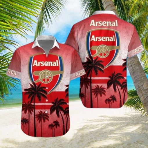 Arsenal F.C Hawaiian Shirt And Beach Shorts