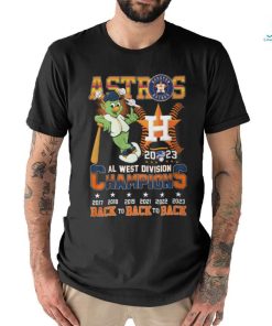 HOT Astros 2023 AL West Division Champions Back To Back Classic T-Shirt -  Beetrendstore Store