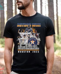 Official Houston Astros 1 Win Away From the world Series shirt - Limotees