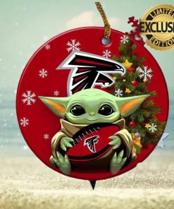 Denver Broncos Baby Yoda NFL Ceramic Christmas Tree Ornaments - T-shirts  Low Price