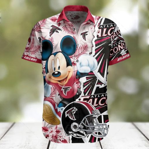 Atlanta Falcons Hawaiian Mickey Graphic Shirt