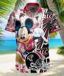 Atlanta Falcons Hawaiian Mickey Graphic Shirt