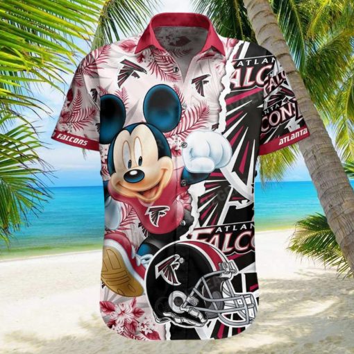 Atlanta Falcons Hawaiian Mickey Graphic Shirt