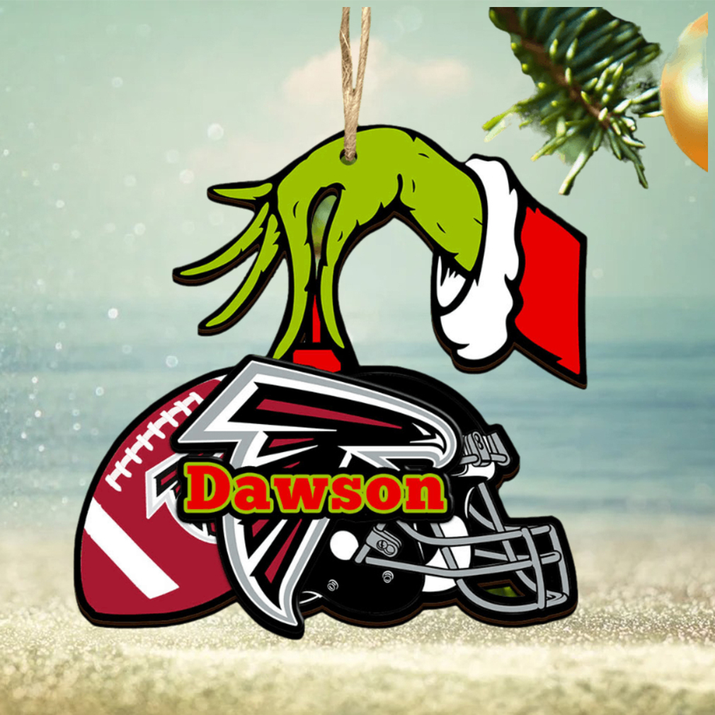 Atlanta Falcons NFL Grinch Personalized Ornament SP12102398ID03 Atlanta Falcons NFL Grinch Personalized Ornament SP12102398ID03