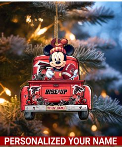 Atlanta Falcons NFL Mickey Ornament Personalized Your Name SP12102332ID05