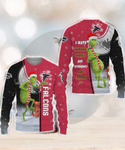 Atlanta Falcons Tree Beach New Trends 3D Sweater Christmas For Fans Gift