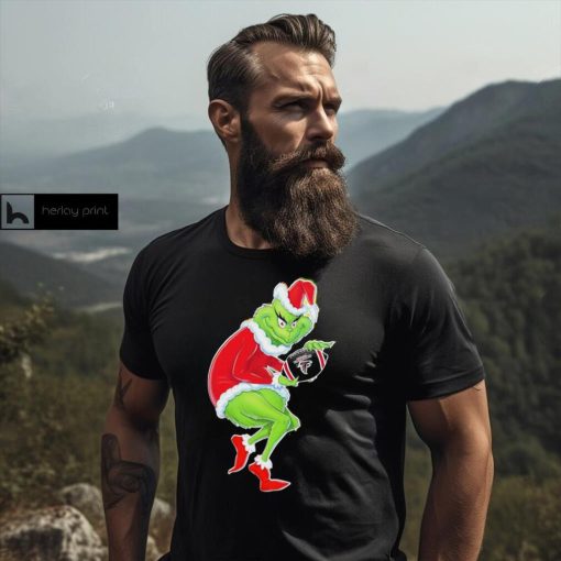 Atlanta Falcons grinch merry christmas 2023 shirt