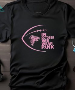 Atlanta Falcons in October we wear pink Breast Cancer Awareness shirt