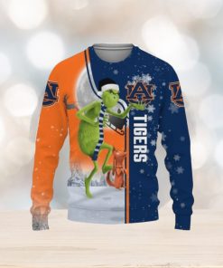 Auburn Tigers Fans Grinch Lover Men And Women Ugly Christmas Sweater Christmas Gift Ideas