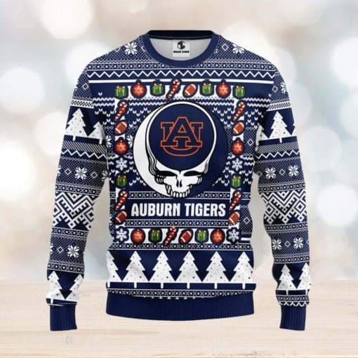 Auburn Tigers Grateful Dead Ugly Christmas Sweater Sport Christmas Gift Ideas