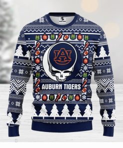 Auburn Tigers Grateful Dead Ugly Christmas Sweater Sport Christmas Gift Ideas