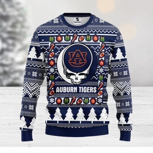 Auburn Tigers Grateful Dead Ugly Christmas Sweater Sport Christmas Gift Ideas