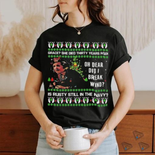 Aunt Bethany Oh Dear Did I Break Wind Ugly Christmas Shirt