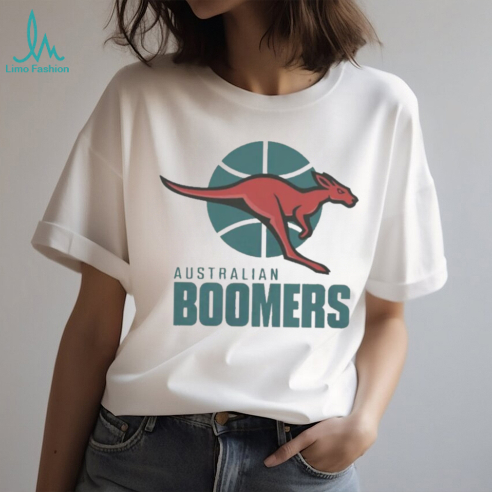 Australian Boomers New Look Portrait Logo shirt Australian Boomers New Look Portrait Logo shirt