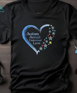 Autism Accept Understand Love Cowboys Shirt, hoodie, sweater, long sleeve and tank top Autism Accept Understand Love Cowboys Shirt