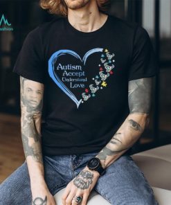 Autism Accept Understand Love Houston Texans Shirt