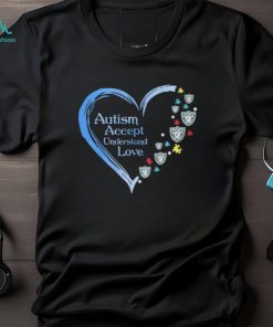 Autism Accept Understand Love Las Vegas Raiders Shirt, hoodie, sweater, long sleeve and tank top Autism Accept Understand Love Las Vegas Raiders Shirt