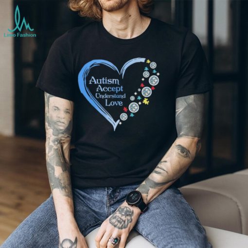 Autism Accept Understand Love Pittsburgh Steelers Shirt
