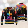 Marvel Avengers Retro 3D Ugly Christmas Sweater Unisex Christmas Sweater For Men And Women