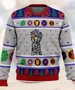 Avengers Gauntlet 3D Ugly Christmas Sweater Unisex Christmas Sweater For Men And Women