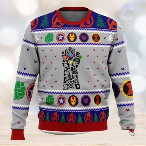 Avengers Gauntlet 3D Ugly Christmas Sweater Unisex Christmas Sweater For Men And Women