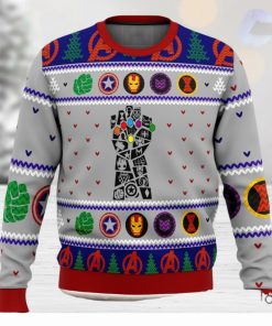 Avengers Gauntlet 3D Ugly Christmas Sweater Unisex Christmas Sweater For Men And Women