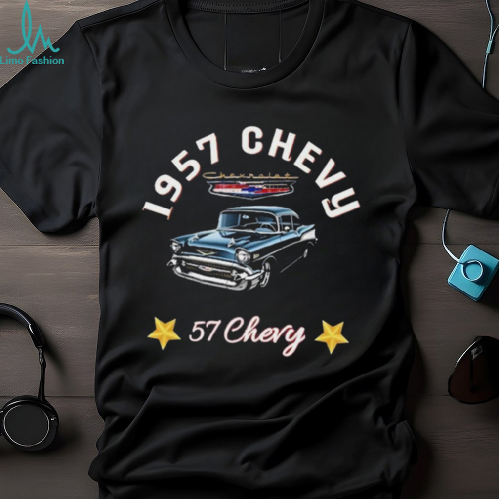 Awesome 1957 Chevy Chevrolet number 57 Shirt Limotees