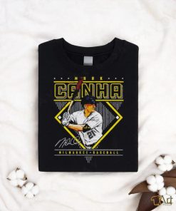 Awesome Mark Canha Milwaukee Diamond Name shirt