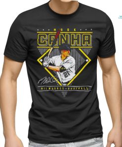 Awesome Mark Canha Milwaukee Diamond Name shirt